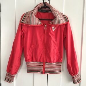 Diesel, Vintage, Bomber Jacket, Embroidered, Cowl Neck, Size S, Nice Condition